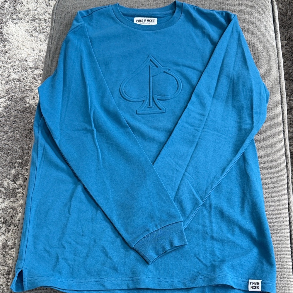 Blue Long Sleeve SweatShirt